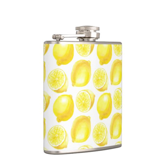 Flasques Design motif citron (Droite)