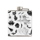 Flasques Design motif d'Halloween (Dos)