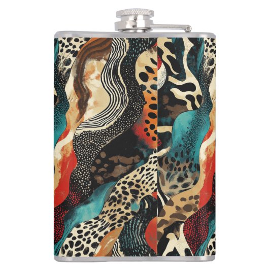 Flasques Design Poster de animal élégant (Dos)