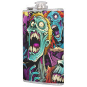 Flasques Dessin amusant Zombies (Gauche)