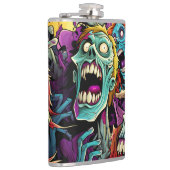 Flasques Dessin amusant Zombies (Droite)