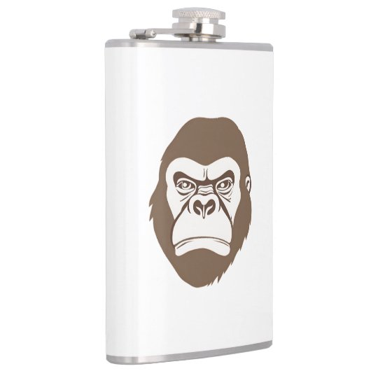 Flasques Dessin de dessin de Gorilla (Droite)