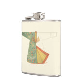 Flasques Dessin de Kimono semi-fini (Gauche)