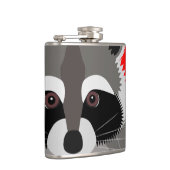 Flasques Dessin mignon de raton laveur (Droite)