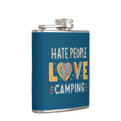 Flasques Déteste les gens, aime camper (Droite)