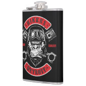 Flasques Détroit Biker Chopper Gorilla (Gauche)