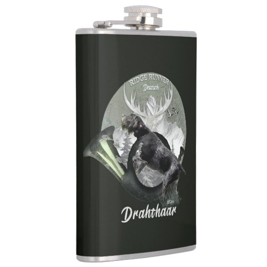 Flasques Deutsch Drahthaar (Droite)