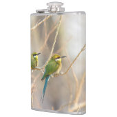 Flasques Deux Bee-eaters (Gauche)