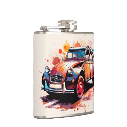 Flasques Deux Chevaux (Droite)