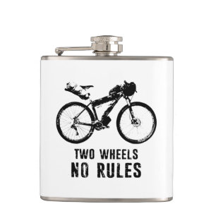Flasques Deux Roues Pas De Règles Bikepacking