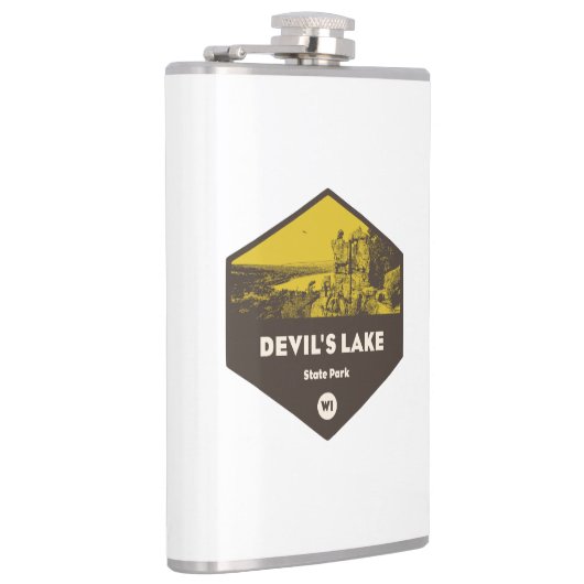 Flasques Devil's Lake State Park Wisconsin (Droite)