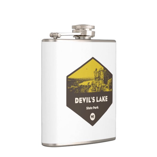 Flasques Devil's Lake State Park Wisconsin (Droite)