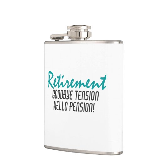 Flasques Devis de retraite amusant (Gauche)