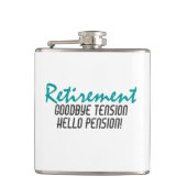 Flasques Devis de retraite amusant (Devant)