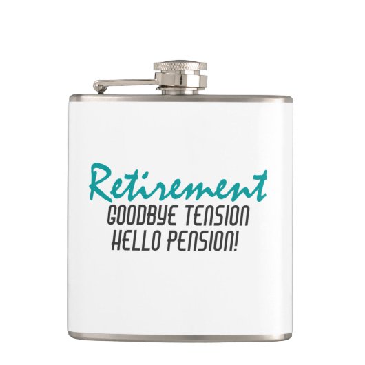 Flasques Devis de retraite amusant (Devant)