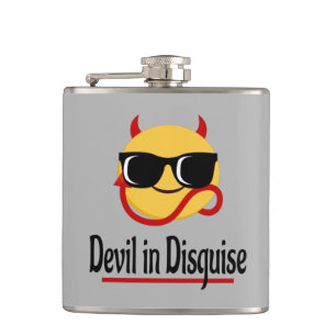 Flasques diable déguisé Emoji Hot tendance Funny