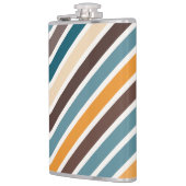 Flasques Diagonale à bandes multicolores (Gauche)