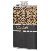 Flasques Diamants de fausse pierre de tache de léopard (Gauche)