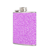 Flasques Diamants roses croisés Look Parties scintillant Pa (Gauche)