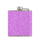 Flasques Diamants roses croisés Look Parties scintillant Pa (Dos)