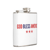 Flasques Dieu bénisse l'Amérique (Droite)