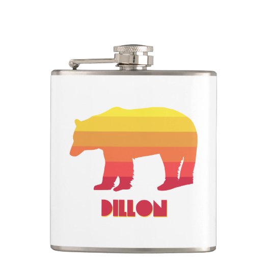 Flasques Dillon Colorado Ours Arc-en-ciel (Devant)