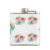 Flasques Dinosaure (Dos)