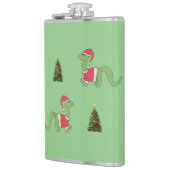 Flasques Dinosaure de Noël Arbre de Noël (Gauche)