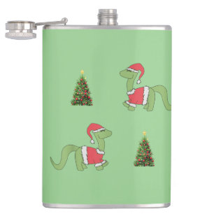 Flasques Dinosaure de Noël Arbre de Noël
