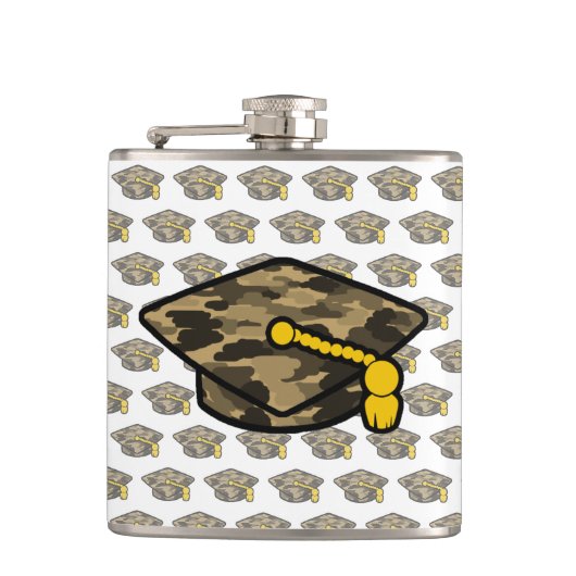 Flasques Diplôme de Cap Khaki Camo (Devant)