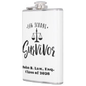 Flasques Diplôme de survivant de l'école de droit personnal (Gauche)