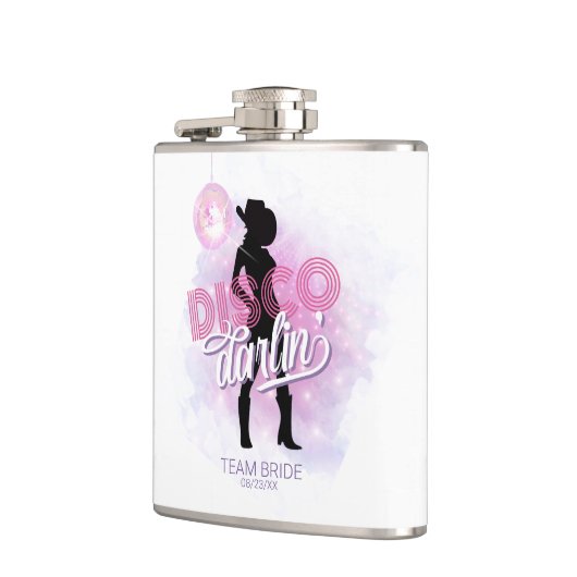 Flasques Disco Darlin' Équipe de mariée future mariée ID928 (Gauche)