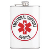 Flasques Dispositif de support émotionnel Fiole enveloppée  (Devant)