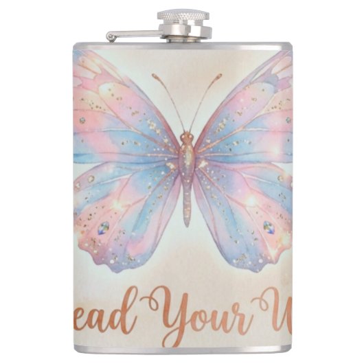 Flasques Disque Vinyl Spread Your Wings 🦋Flasque enveloppé (Devant)
