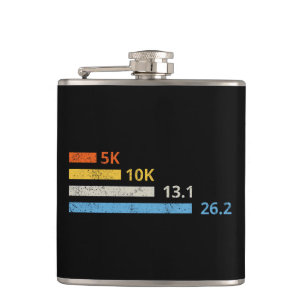 Flasques Distances de course I - 5K 10K 13,1 26,2 Marathoni
