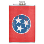 Flasques Distressed Tennessee Flag (Devant)