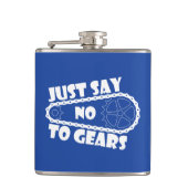 Flasques Dites Non Aux Engrenages (Devant)