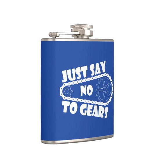 Flasques Dites Non Aux Engrenages (Droite)