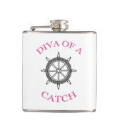 Flasques "DIVA of a Catch" (Devant)