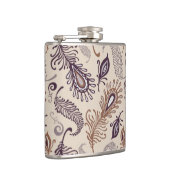 Flasques Divers motif de plume (Droite)