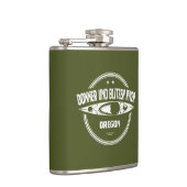 Flasques Donner und Blitzen River Oregon Kayaking (Droite)