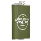 Flasques Donner und Blitzen River Oregon Kayaking (Droite)