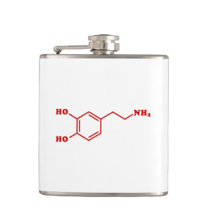 Flasques Dopamine formule chimique moléculaire