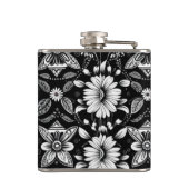 Flasques Dose de marguerite N&B (Dos)