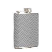 Flasques Double blanc de Grey stripes (Droite)
