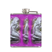 Flasques double mermaide la fiole de hanche (Dos)