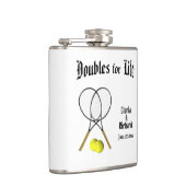 Flasques Doubles pour Mariage de Life Tennis (Droite)