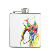 Flasques Dragon de couleur (Devant)