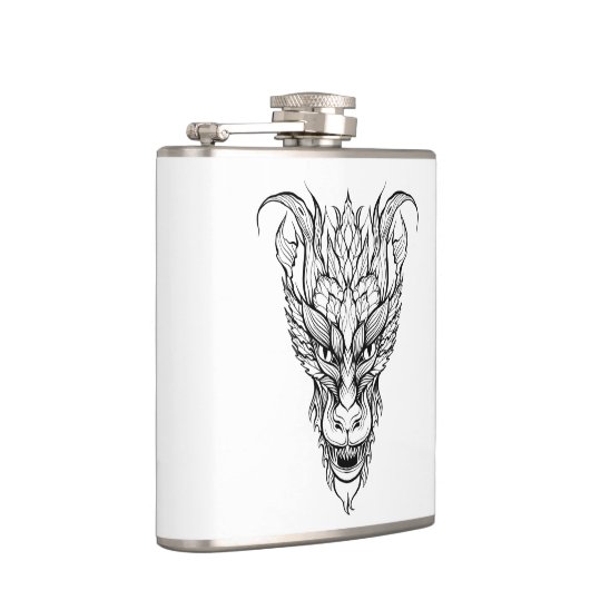 Flasques Dragon feuille (Droite)