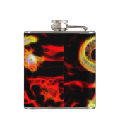 Flasques Dragon Fire décor sur Lucky Energy (Dos)